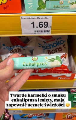 Drops eukaliptus  promocja w Dino