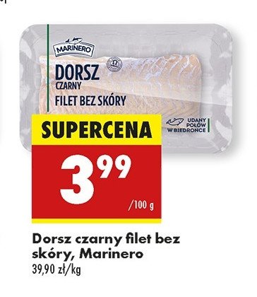 Dorsz czarny filet bez sk贸ry Marinero promocja