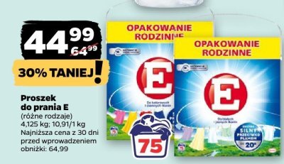 Proszek do prania 4,125 kg promocja w Netto