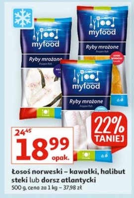 Łosoś norweski - kawałki Myfood promocja