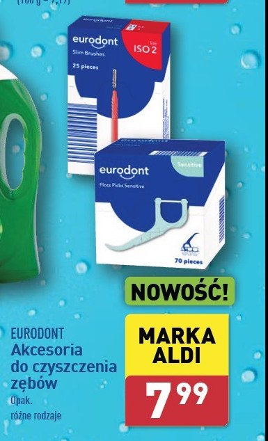 Wykałaczki dentystyczne sensitive Eurodont promocja