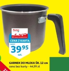 Garnek do mleka 12 cm promocja