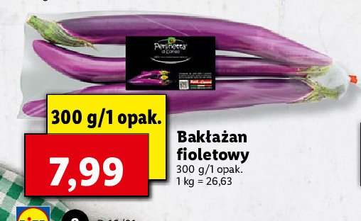 Bakłażan fioletowy promocja