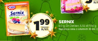 Sernix Dr. oetker promocja w Stokrotka