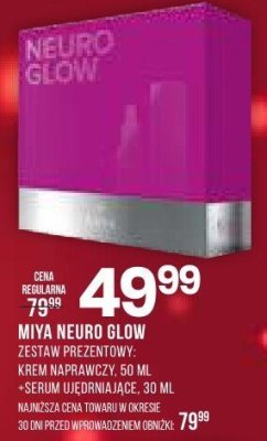 Zestaw prezentowy Miya Neuro Glow krem 50 ml promocja w Drogerie Natura