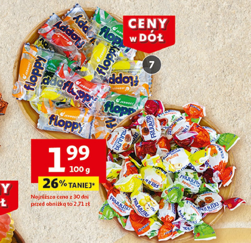 Cukierki floppy Jedność promocja w Auchan