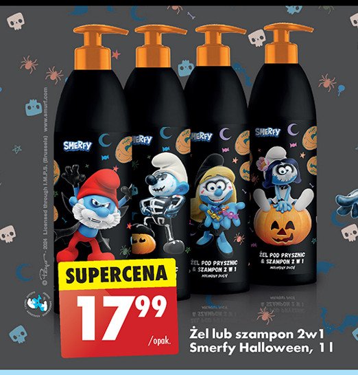 Szampon dla dzieci smerfy halloween promocja