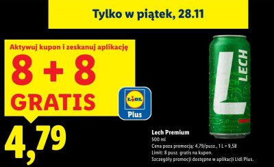 Piwo promocja w Lidl