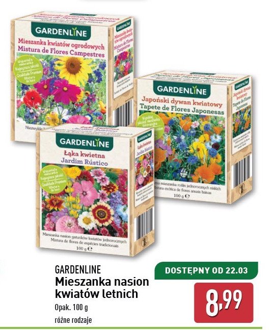 Japoński dywan kwiatowy GARDEN LINE promocja w Aldi