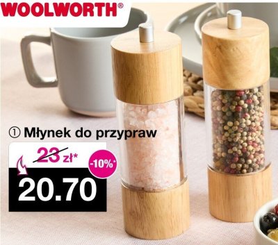 Młynek do przypraw promocja w Woolworth