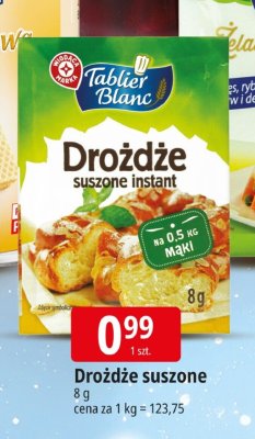Drożdże suszone instant promocja w Leclerc