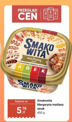 Margaryna maślany smak promocja w Dino