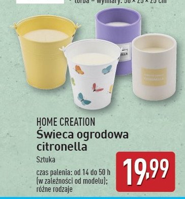 艢wieca ogrodowa citronella Home creation promocja
