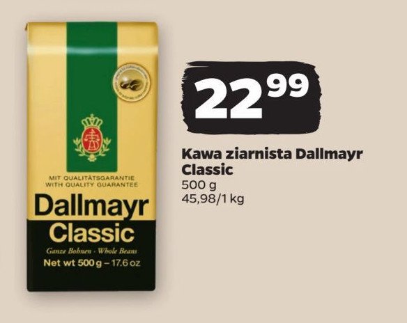 Kawa Dallmayr classic promocja