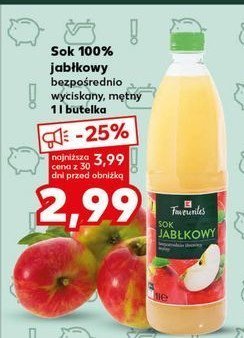 Sok jabłkowy K-classic favourites promocja