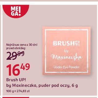 Puder pod oczy Brush up! by maxineczka promocja