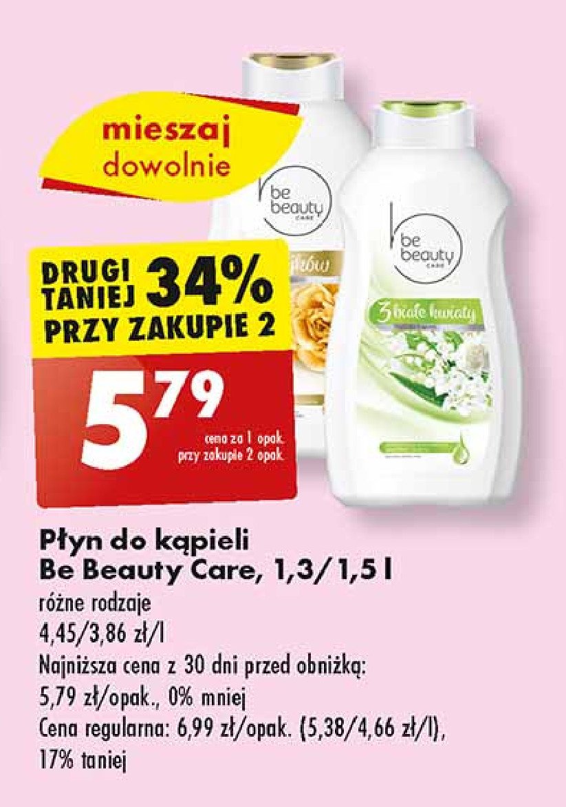 Płyn do kąpieli 7 olejków Be beauty care promocja