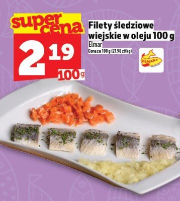 Filety śledziowe wiejskie w oleju 100 g promocja w TOPAZ