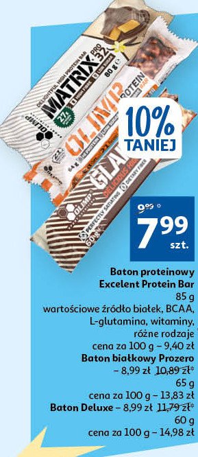 Baton czekolada-orzech Nutrend pro zero promocja