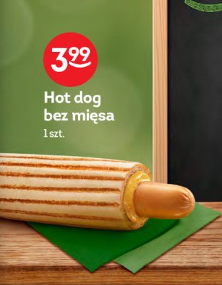 Hot dog bez mięsa Żabka cafe promocja