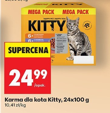 Karma dla kota 24 szt. promocja w Biedronka