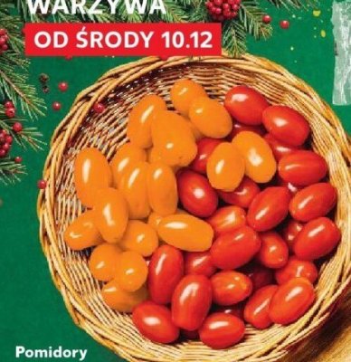Pomidory rzymskie mini miks, luzem  promocja w Kaufland