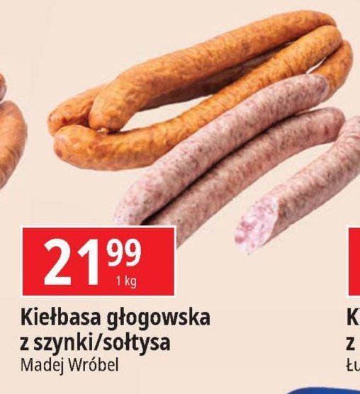 Kiełbasa sołtysa Madej & wróbel promocja w Leclerc