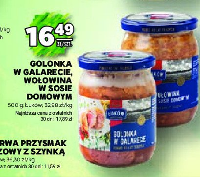 Wołowina w sosie domowym Łuków promocja