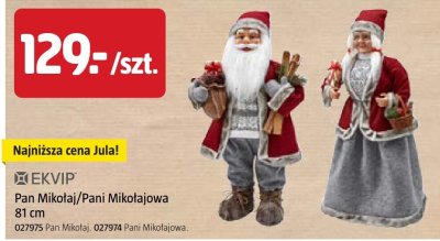 Pan Mikołaj 81 cm promocja w Jula