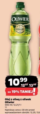 Olej z oliwą z oliwek  promocja w Netto