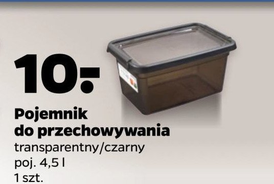 Pojemnik do przechowywania 4.5 l promocja