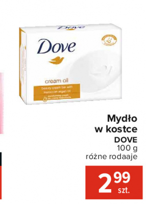 Mydło w kostce Dove cream oil promocja