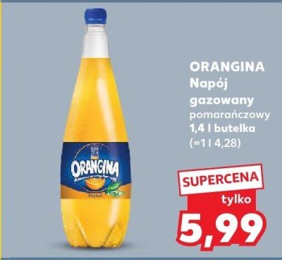Napój gazowany pomarańczowy promocja w Kaufland