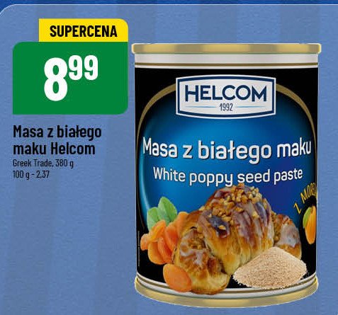 Masa z białego maku Helcom promocja w POLOmarket