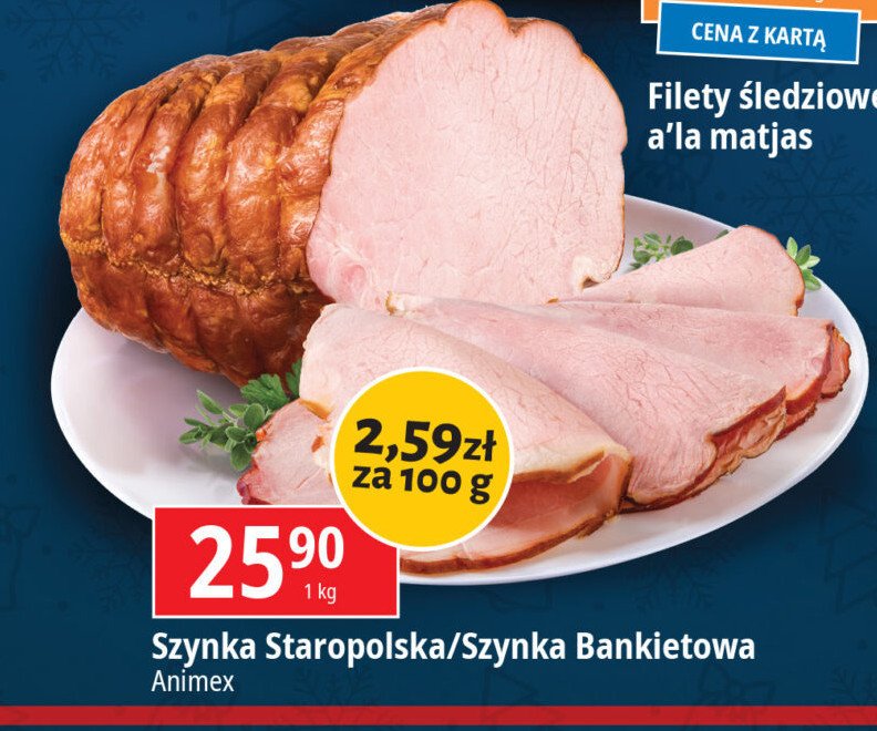 Szynka staropolska Krakus animex promocja