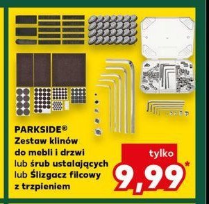 Zestaw klinów Parkside promocja