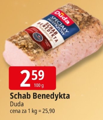 Schab Benedykta Duda promocja w Leclerc