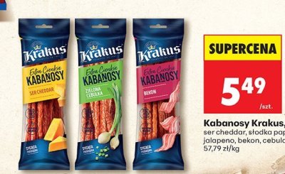 Kabanosy papryka jalapeno promocja w Biedronka