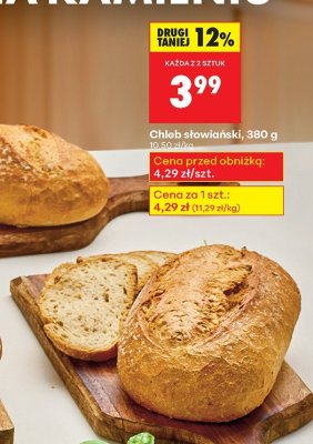 Chleb promocja w Biedronka