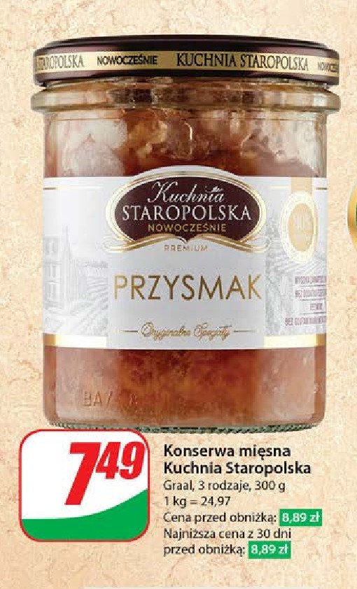 Przysmak staropolski Kuchnia staropolska promocja