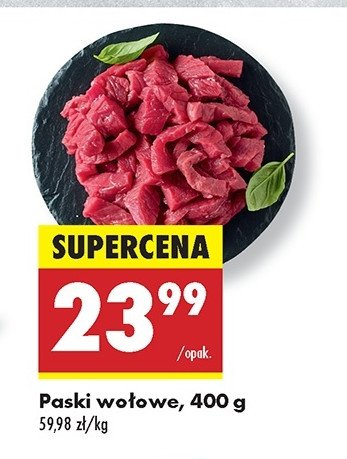 Paski wołowe promocja