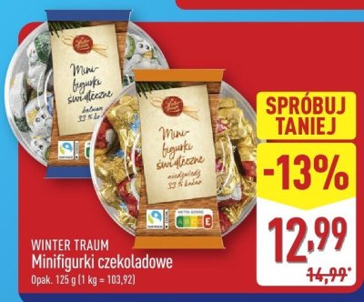 Minifigurki czekoladowe promocja w Aldi