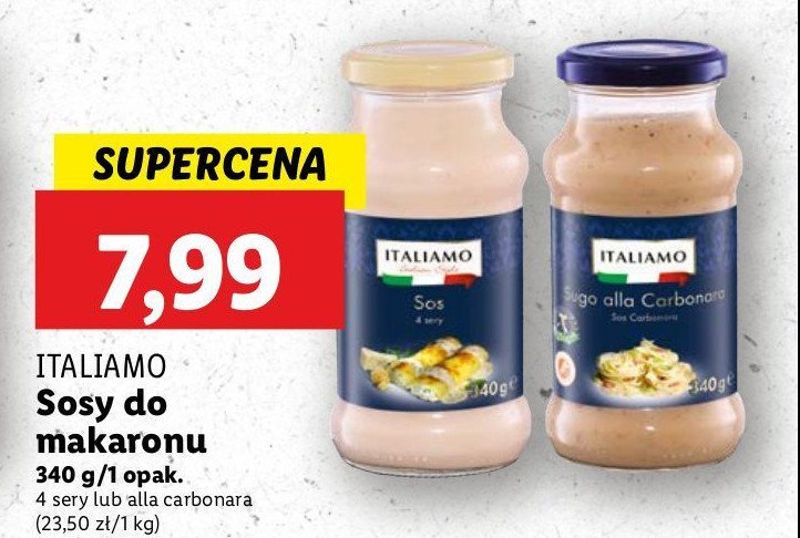 Sos 4 sery Italiamo promocja