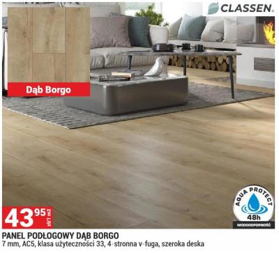 Panel podłogowy Dąb Borgo promocja w Merkury Market
