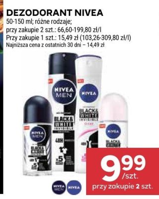 Dezodorant Nivea Men promocja w Stokrotka