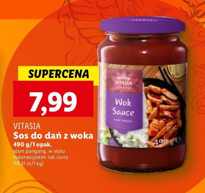 Sos do da艅 z woka Vitasia promocja