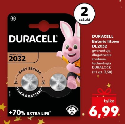 Baterie litowe DL2032, 2 sztuki promocja w Kaufland