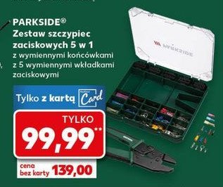 Zestaw szczypiec zaciskowych 5w1 Parkside promocja w Kaufland