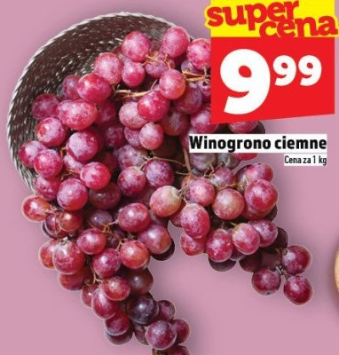 Winogrono ciemne promocja w TOPAZ