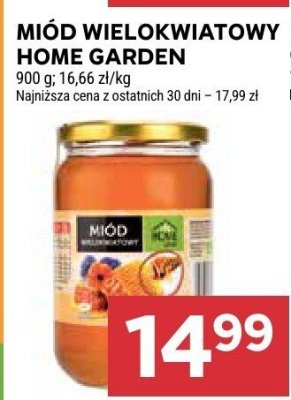 Miód wielokwiatowy Home Garden promocja w Stokrotka